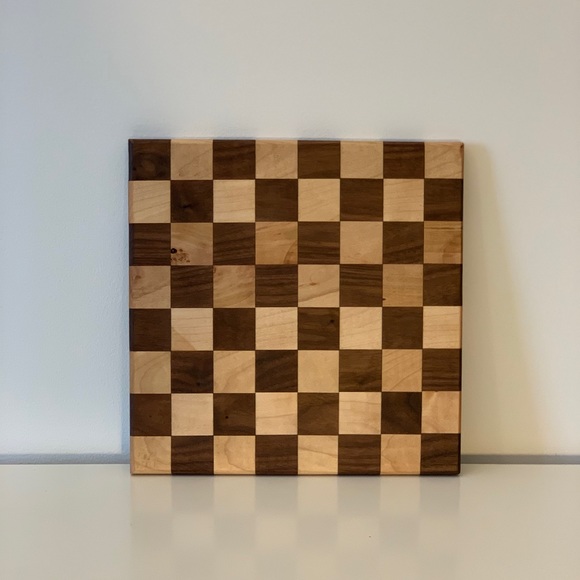 CB2 Other - NWOT - checker wood serving cheese board
